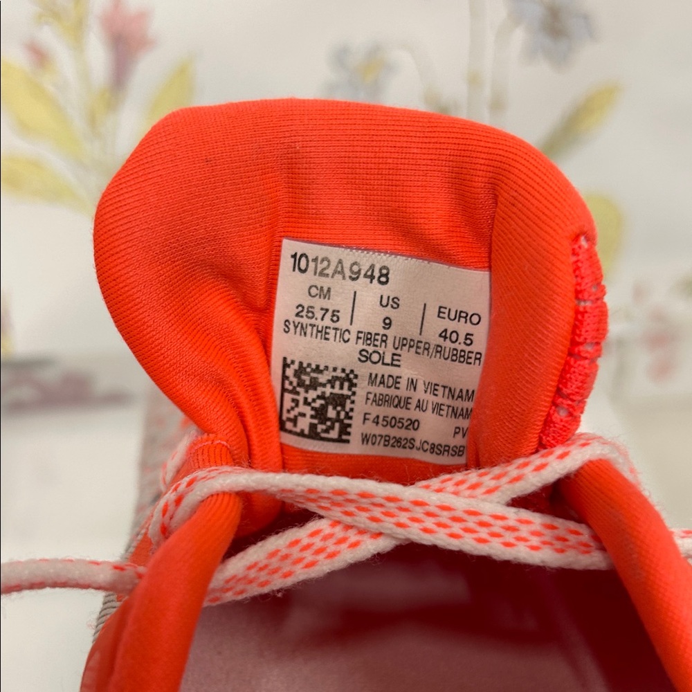 ASICS KAYANO 27 TOKYO Women's Athletic Shoes - Vibrant Orange and White - Picture 14 of 15